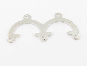 Diviseur Argenté 2 vers 3 30 x 15 mm 10 pièces