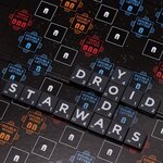 Mattel games - scrabble star wars - jeu de société et de lettres - des 10 ans