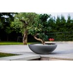 EDA Pot vasque Graphit Ø 59 cm - 39 L - Gris anthracite