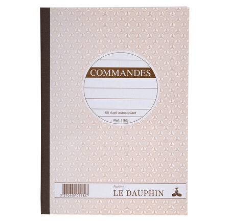 Manifold Autocopiant 210x148 Commandes 50 Dupli - X 5 - Le Dauphin