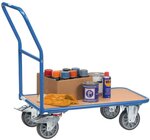 Chariot de magasin plateau 250 kg (L)1100 x (l)450mm FETRA