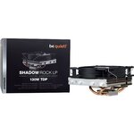Be quiet! Shadow rock lp processeur refroidisseur 12 cm noir  cuivre  argent
