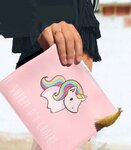 Pochette licorne