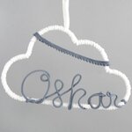 Nuage de fil  30x17 5cm