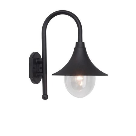 BERNA - Applique d'extérieur Noir H42cm