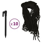 vidaXL Bonhomme de neige gonflable avec LED 620 cm