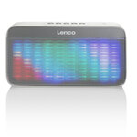 Lenco enceinte bluetooth stéréo portable "bt-200 light" gris