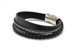 Bracelet Elitic MultiFil Noir S
