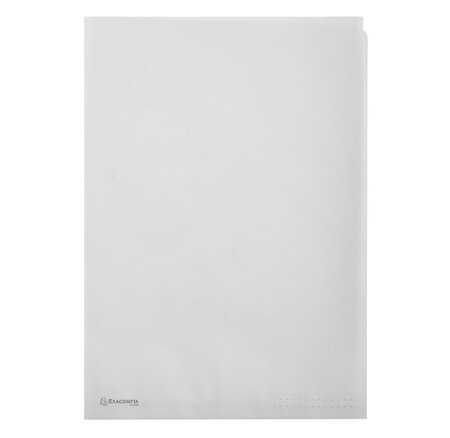 Sachet De 50 Pochettes Coin Papier 110g/m2 - A4 - X 10 - Exacompta