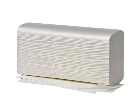 Cart de 15 Pqt 150 Essuie-mains 235 x 240 mm Pli-Z Extra blanc FRIPA