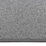 vidaXL Tapis de couloir Gris foncé 80x400 cm