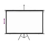 vidaXL Écran de projection avec trépied 100" 16:9