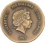 Pièce de monnaie en Or 250 Dollars g 31.1 (1 oz) Millésime 2023 Numismatic Icons TORTOISE
