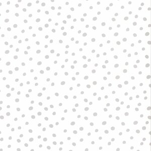 Fabulous World Papier peint Dots Blanc et gris 67106-1