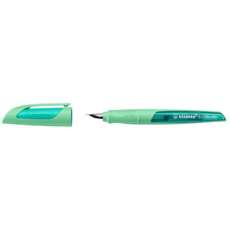 Stylo plume easybuddy m  droitiers  vert menthe stabilo