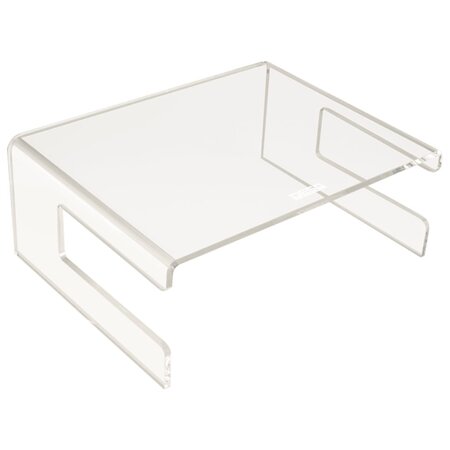 DESQ Socle pour moniteur Acrylique Transparent 30 5 x 23 x 12 cm