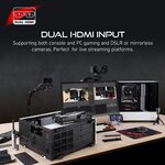 AVerMedia Live-Gamer Duo 4Kp60 HDR Passthrough PCI-E, Temps de Latence extrˆmement Bas Id‚al pour Xbox, Playstation et PC (GC570D)