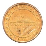Mini médaille monnaie de paris 2009 - perroquet club nord alsace (cacatoès de leadbeater)