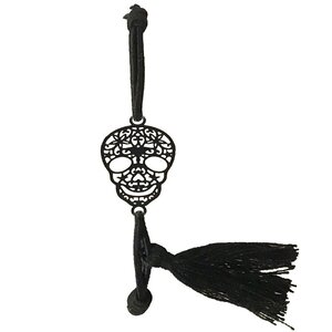Bracelet élastique fantaisie pour femme skull
