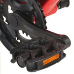 vidaXL Vélo de montagne 21 vitesses Roues de 27 5 pouces 38 cm Rouge