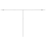vidaXL Auvent automatique sur pied 400x350 cm Jaune/Blanc