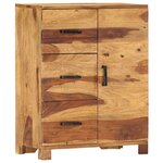 vidaXL Buffet 58x30x75 cm Bois massif