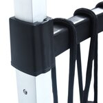 vidaXL Chariot d'escalier pliable 70 kg Aluminium Argenté