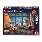 Puzzle Puzzle romantique, 1000 pcs