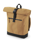Sac à dos roll-top 12L - compartiment ordinateur - BG855 - beige caramel