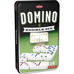 Tactic domino double 6 - boîte métal