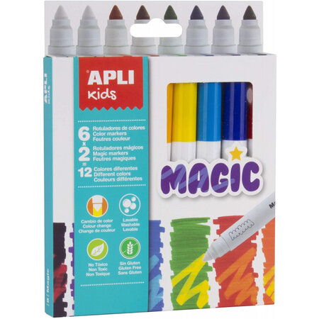 Feutres "Magique" pour Enfant 8 pièces