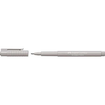 Feutre fineliner broadpen pastel gris pastel faber-castell