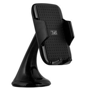 Support smartphone voiture, Fixation ventouse, noir