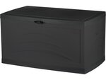 Coffre jardin "maxi serena" - 500 litres - 1.21 x 0.76 x 0.67 m - gris anthracite