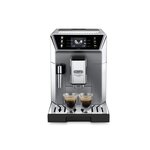 DELONGHI 0132217051 Expresso Broyeur PrimaDonna Class - Réservoir 2L - 2 tasses simultanés - Réservoir à grain 400 gr - Metal&Noir