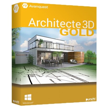 Architecte 3d gold 22 - licence perpétuelle - 1 pc - a télécharger