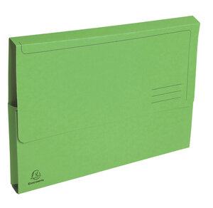 Paquet De 10 Chemises Poche Coloris Vifs Forever - 24x32cm - Vert Vif - X 10 - Exacompta