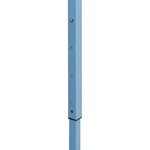 vidaXL Belvédère pliable avec 2 parois 5x5 m Crème