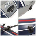 Bestway Canot pneumatique Hydro-Force Treck X2 Set 255 x 127 cm 61068