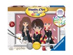 Numero d art lignes colorees portraits Harry Potter  moyen modele