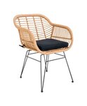 6 Fauteuils en polyrotin TRIESTE