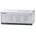 Cricut : Mugs en Céramique Blanc 340ml 6 pièces