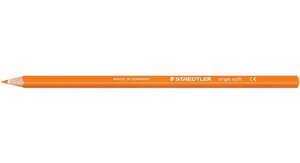 Crayon de couleur ERGOSOFT Triangulaire Mine 3 mm Coloris Orange STAEDTLER