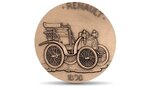 Médaille bronze louis et marcel renault