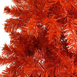 vidaXL Sapin de Noël étroit Rouge 150 cm