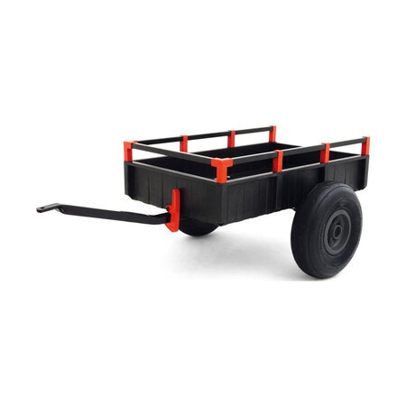 Super remorque XL pour grands karts à pédales