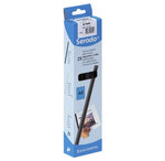 Boîte de 25 baguettes à relier manuelles serodo 9mm noir exacompta
