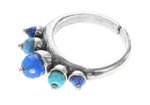 Izia : Bague 5 perles