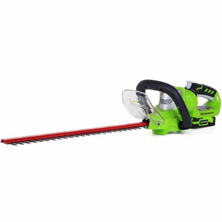 Greenworks taille-haie sans batterie 24 v deluxe g24ht57 2200107