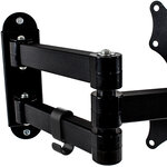 Tectake Support mural TV 17"- 37" orientable et inclinable